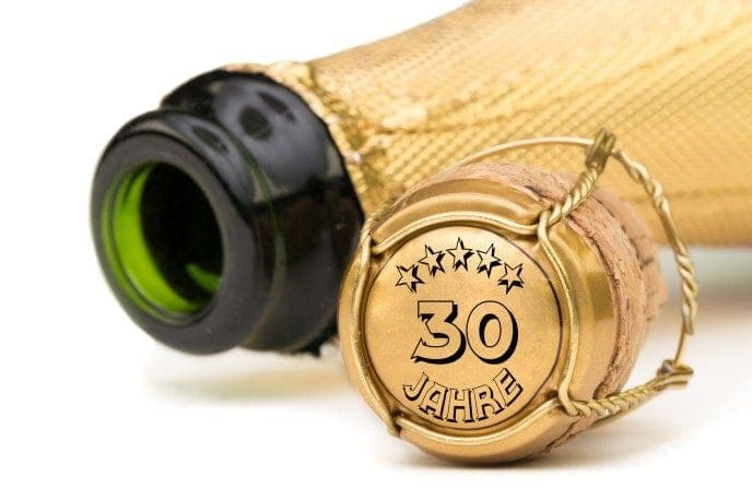 Champagner 30 Jahre